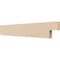 Ekena Millwork 2in. W x 6in. H x 36in. L Chapel Hill Woodgrain TimberThane Rafter Tail, Primed Tan RFTUR02X06X36CHPRCPR - alternate 1